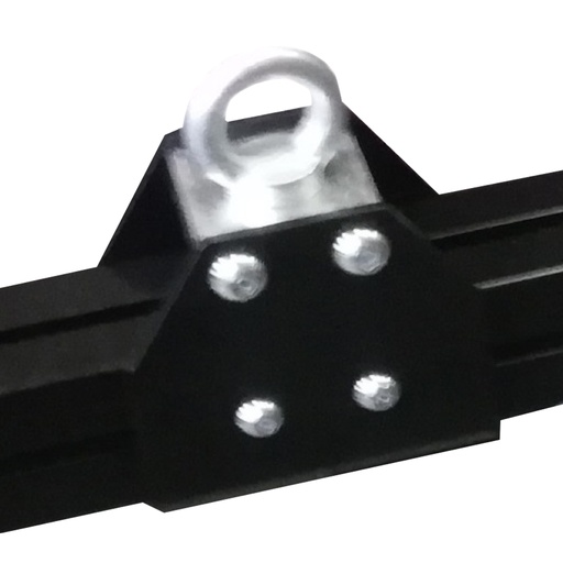 [TVDP001603] EUROMET 19565 UNIKA Eyebolt connected with "U" plate