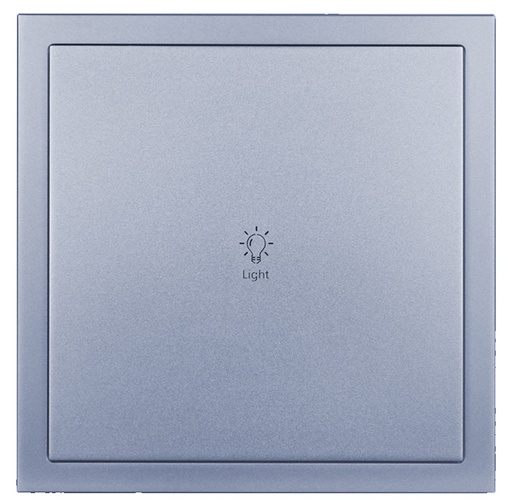 [THOM002636] HDL M/PT1RA.1-SG Tastiera Tile 1 puls. singolo met space-gray