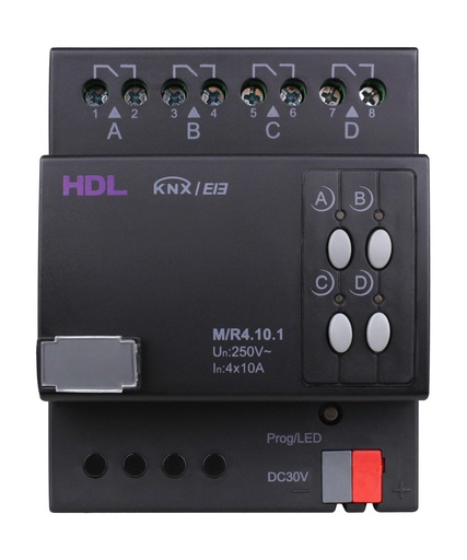 [THOM002753] HDL M/R4.10.1 Attuatore 4CH 10A DIN