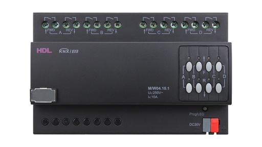 [THOM002762] HDL M/W04.10.1 Modulo tenda 4CH 10A DIN