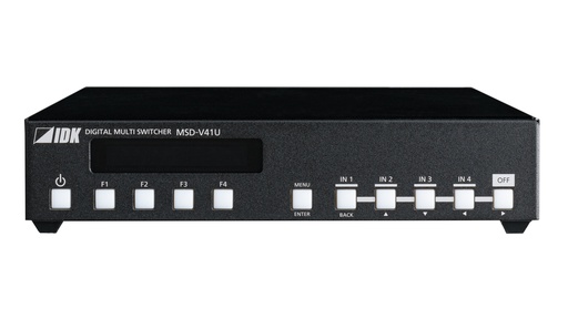 [TGES001737] IDKAV IDK MSD-V41U Switcher 1 scaler seamless 4K, 4 IN/1 OUT HDMI