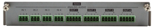[TGES001645] IDKAV IDK FDX-SAB4A Scheda audio stereo analogica 4IN e 4OUT