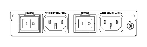 [TGES001588] IDKAV IDK FDX-SRP08 Alimentatore ridondante per FDX-S8