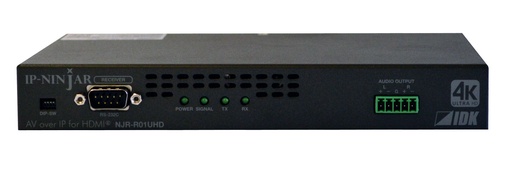 [TGES001279] IDKAV IDK NJR-R01UHD Ricevitore IP F.O. a 10 GbE/HDMI4K@60 4:4:4