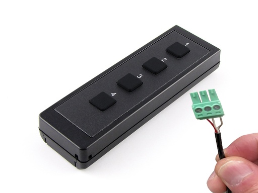 [TGES001629] IDKAV IDK T04-IR Telecomando a filo con 4 pulsanti