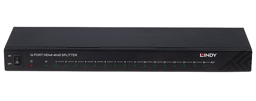 [TGES002025] LINDY 38239Distributore HDMI 4K@60, 16 Out Distributore HDMI 4K@60, 16 Out