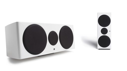 [THOM001515] MERIDIAN DSP3300 WHITE Diffusore centrale da scaffale attivo con DSP