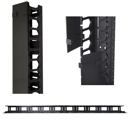 [TGES001544] STRONG SR-IT-WIREMGT-VERT-6 Barra verticale passa cavo