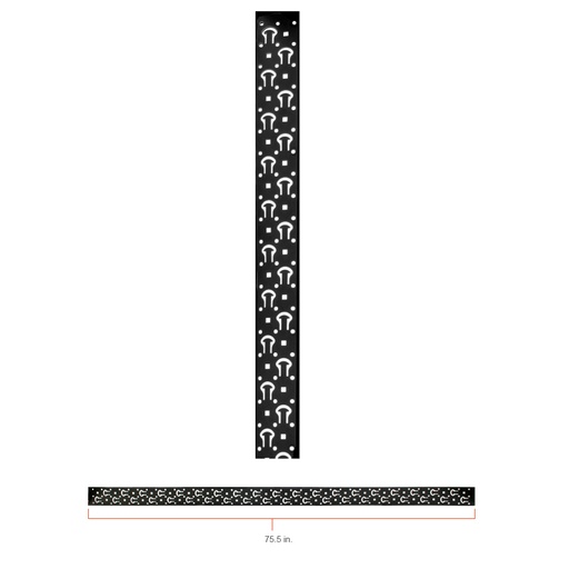 [TGES001548] STRONG SR-LACEBAR-V-2-6PK Barra verticale larga 5 cm (6 pz)