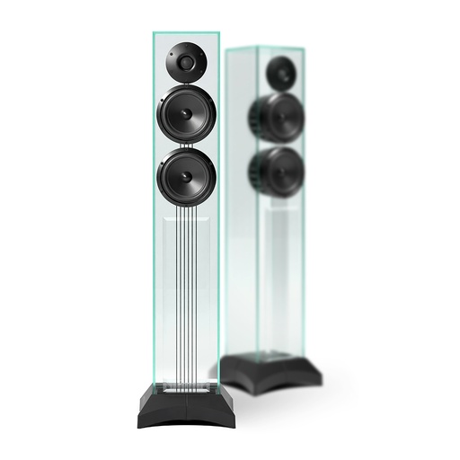 [THOM003222] WATERFALL AUDIO VICTORIA XT (Coppia) Diffusori da pavimento completamente in vetro