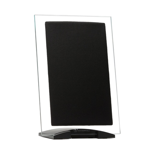 [THOM001182] WATERFALL AUDIO HURRICANE EVO BLACK Diffusore a muro a 2-vie