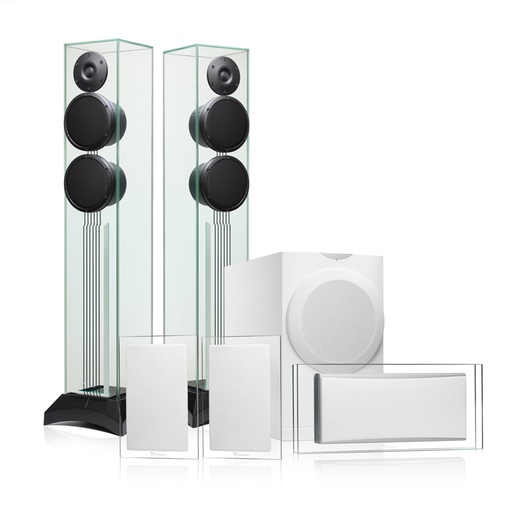 [THOM001073] WATERFALL AUDIO PACK 5 WHITE Home Theatre Pack 5